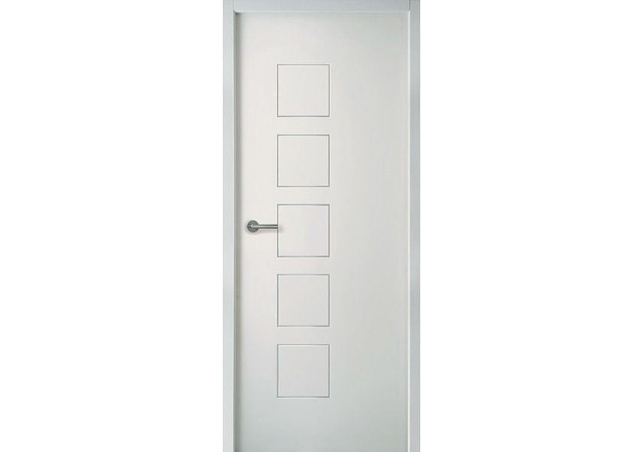 Porte intérieure en bois Cubisme