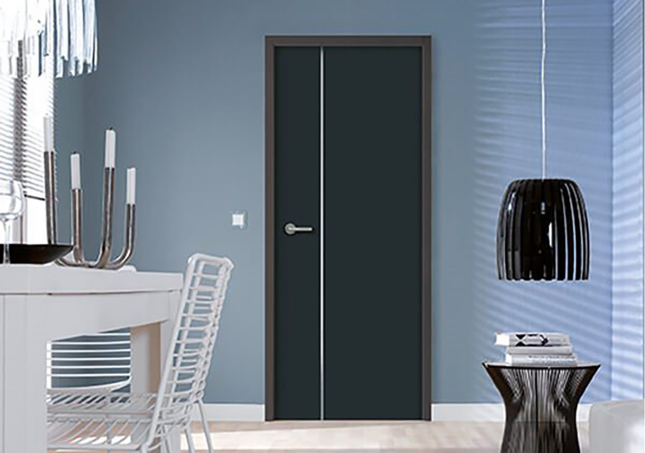 Porte intérieure plane stratifiée Griff'Epur