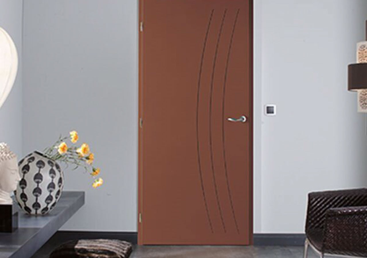 Porte intérieure en bois Onde
