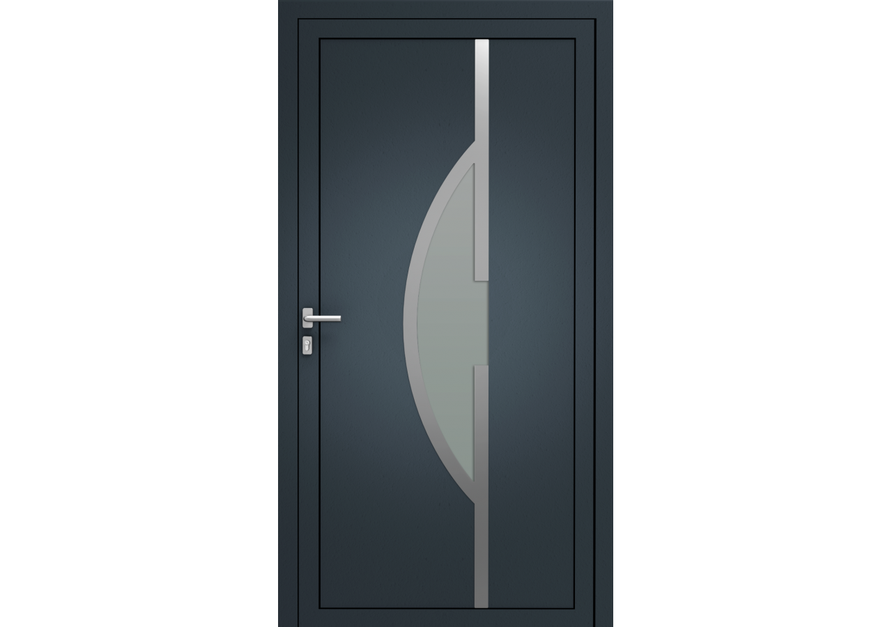 Porte d'entrée en Aluminium Ela