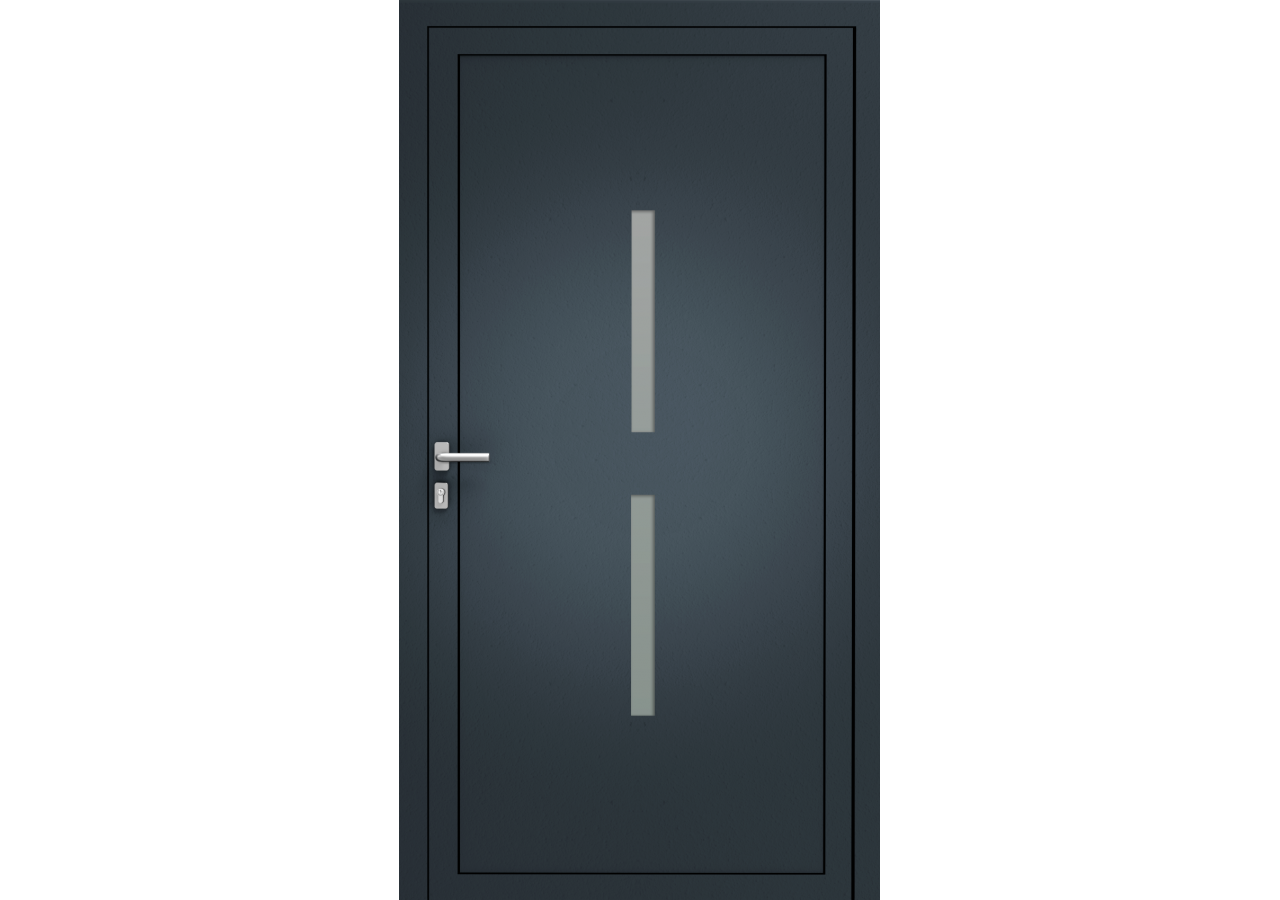 Porte d'entrée en Aluminium Ela