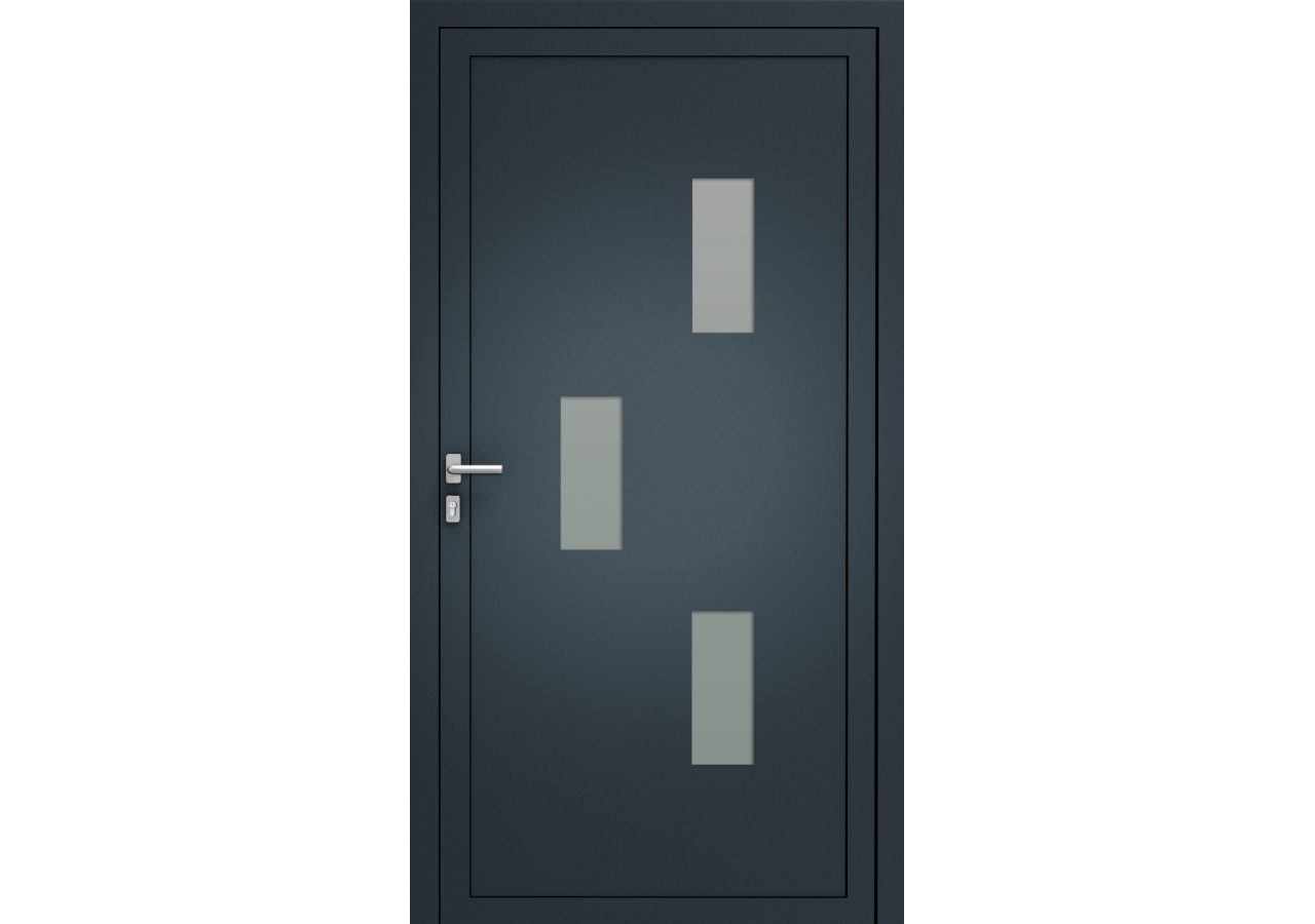Porte d'entrée en Aluminium Ela