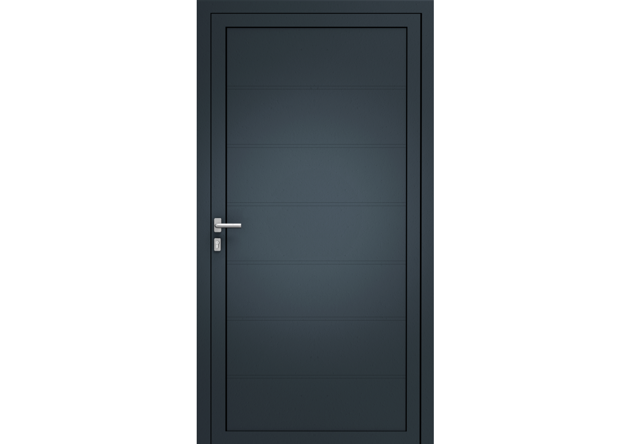 Porte d'entrée en Aluminium Ela
