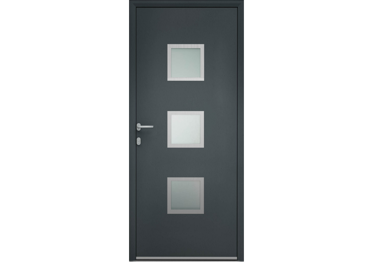 Porte d'entrée en Aluminium Ela