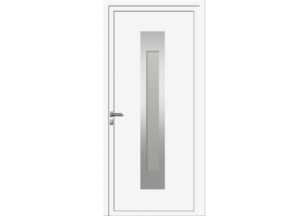 Porte d'entrée en Aluminium Ela