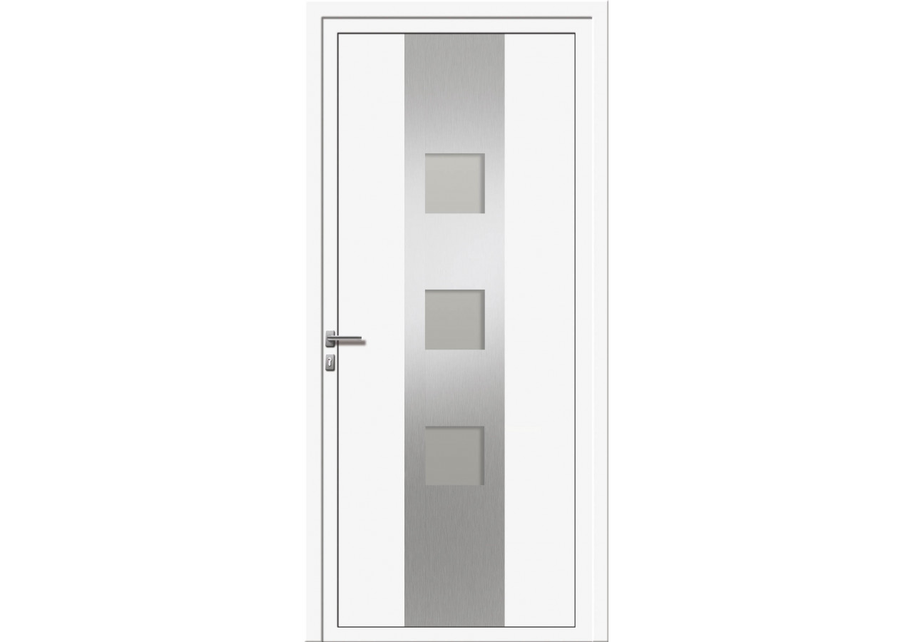 Porte d'entrée en Aluminium Ela